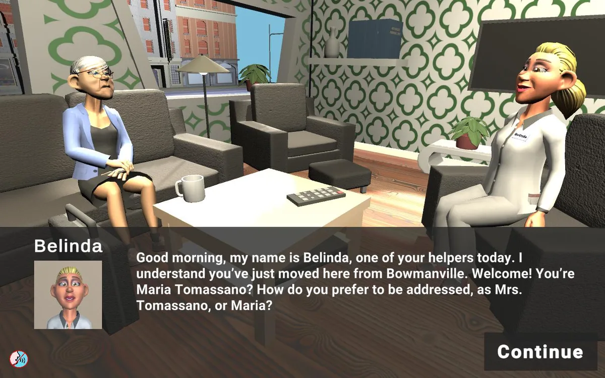 Microcredential Training Platform — dementia care simulation
